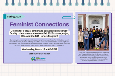 Feminist Connections Spring 2025